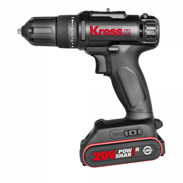 Дрель-шуруповерт KRESS KU 210.1