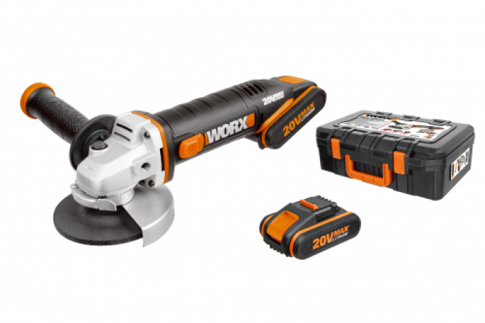 Аккумуляторная УШМ (болгарка) WORX WX800 20V 115мм