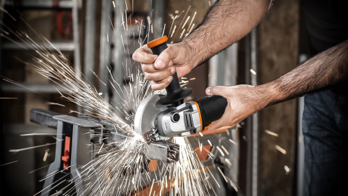 Аккумуляторная УШМ (болгарка) WORX WX800 20V 115мм