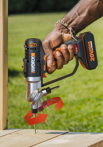 Дрель-шуруповерт WORX WX176 20V Switchdriver