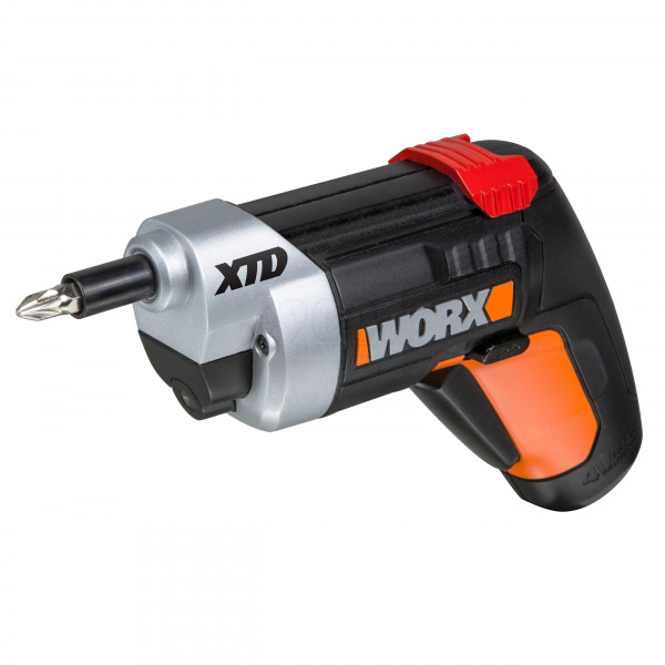Отвертка WORX WX252 4V XTD аккумуляторная с набором бит 10 шт