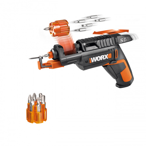 Отвертка WORX WX255 4V SD Slide Driver аккумуляторная